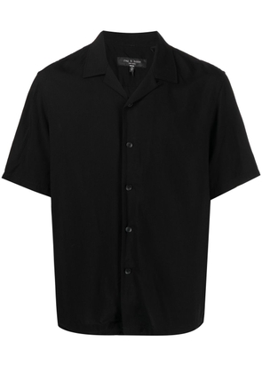 rag & bone plain short-sleeves shirt - Black