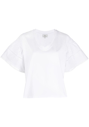 Woolrich puff-sleeve T-shirt - White