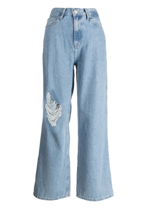 Tommy Hilfiger Claire high-waisted denim trousers - Blue