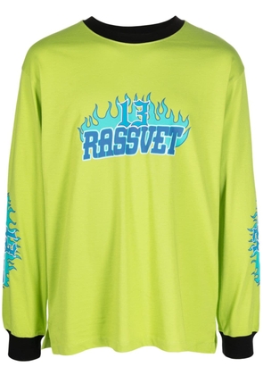 RASSVET Rassvet cotton T-shirt - Green