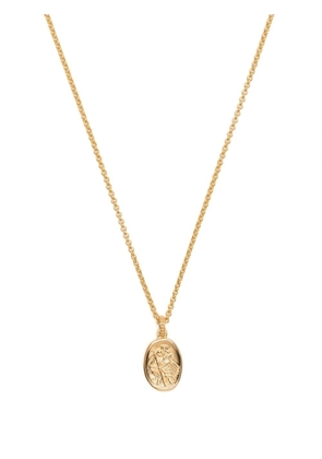 DOWER AND HALL St. Christopher pendant necklace - Gold