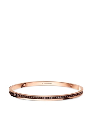 Boucheron 18K recycled rose gold Quatre Classique bangle bracelet - Pink