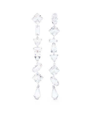 Swarovski Mesmera crystal-embellished earrings - Silver