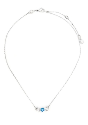 Swarovski Mesmera crystal-pendant necklace - Silver