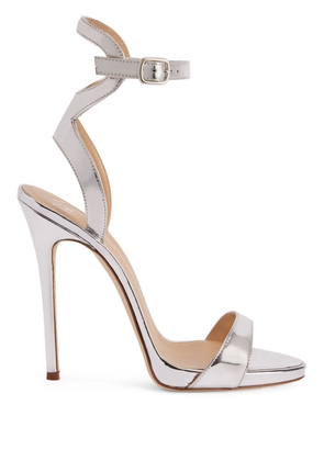 Giuseppe Zanotti Gwyneth open-toe leather sandals - Silver