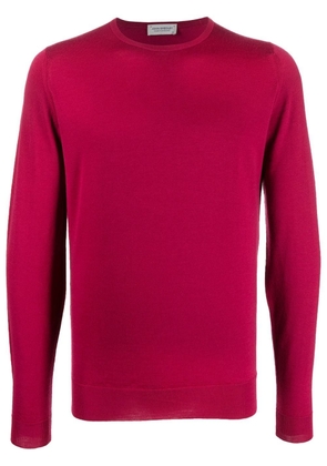John Smedley round-neck knit jumper - Pink