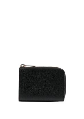 Valextra Key Holder zip-around wallet - Black