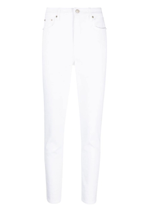 Lauren Ralph Lauren mid-rise slim-fit jeans - White