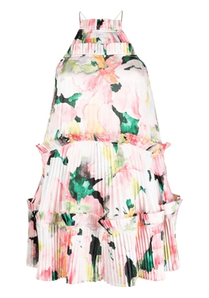 Acler Ormond floral-print minidress - Pink