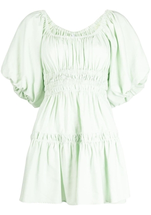Acler Rangewood ruffle-detailing dress - Green