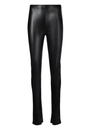 Atlein faux-leather skinny trousers - Black