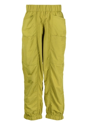 FIVE CM elasticated straight-leg trousers - Green