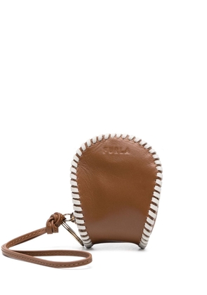 Furla debossed-logo wallet - Brown