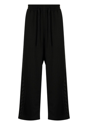 FIVE CM embroidered-detailed trousers - Black