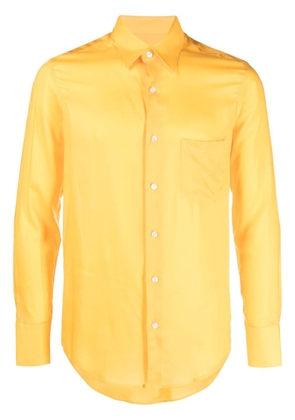 Ernest W. Baker patch-pocket shirt - Yellow