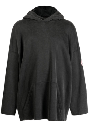 Doublet animal-print hooded sweatshirt - Black