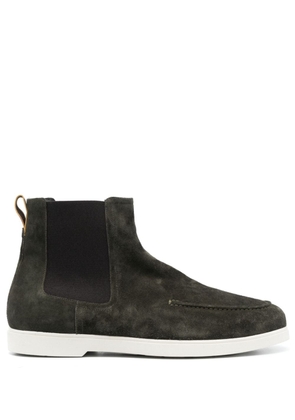 Moorer suede ankle boots - Green