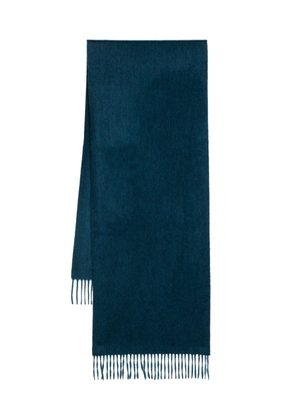 N.Peal fine-knit cashmere scarf - Blue