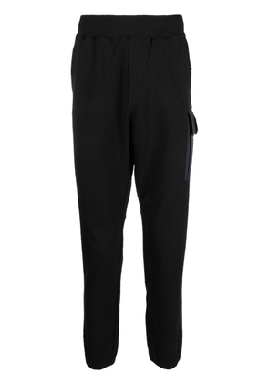C.P. Company patch-pocket cotton track pants - Black