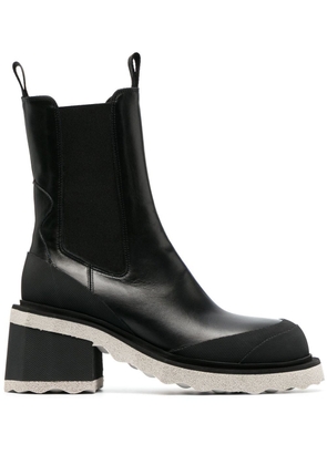 Off-White sponge-sole Chelsea boots - Black