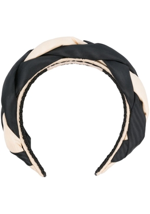 Roberto Cavalli braid-detail headband - Black