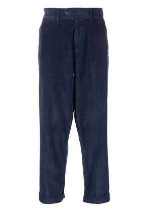 Mackintosh corduroy tapered trousers - Blue