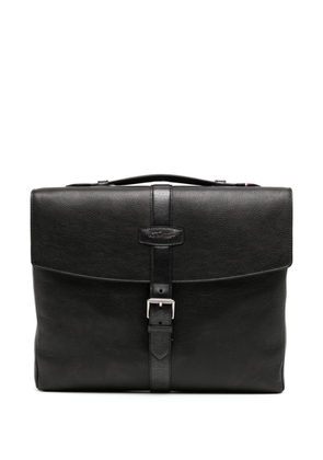 S.T. Dupont leather laptop bag - Black