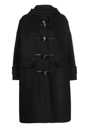 Mackintosh Humbie hooded coat - Black