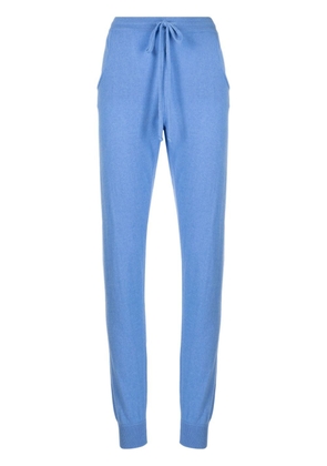 Teddy Cashmere Milano cashmere track pants - Blue