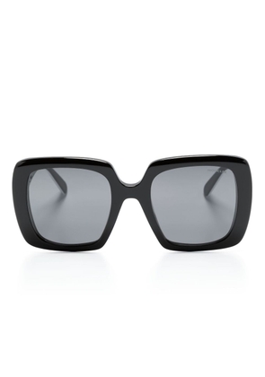 Moncler Eyewear Blanche oversized-frame sunglasses - Black