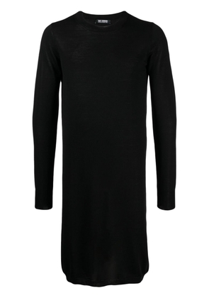 Raf Simons long-sleeve wool top - Black