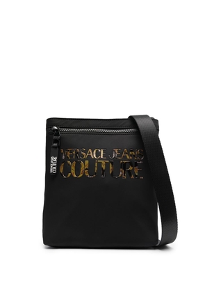 Versace Jeans Couture logo-embellished messenger bag - Black