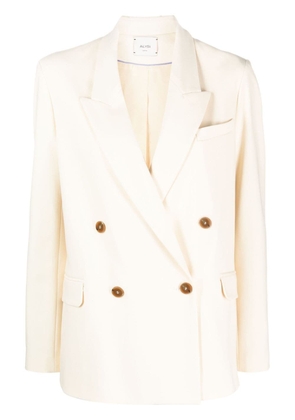 Alysi double-breasted peaked-lapels blazer - Neutrals