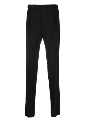 Tagliatore slim-fit tailored trousers - Black