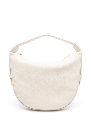 Aspinal Of London Hobo Crescent medium bag - Neutrals