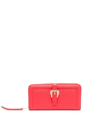 Versace Jeans Couture Barocco-buckle wallet - Red