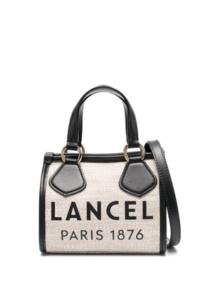 Lancel mini logo-print tote bag - Neutrals
