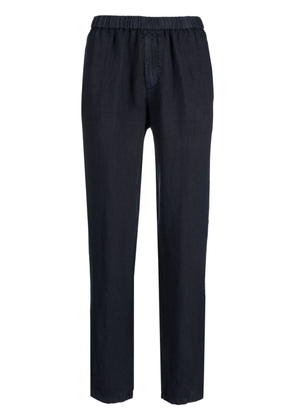 Boglioli straight-leg linen trousers - Blue