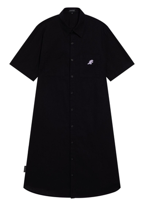 SPORT b. by agnès b. Dino Worker A-line shirt dress - Black