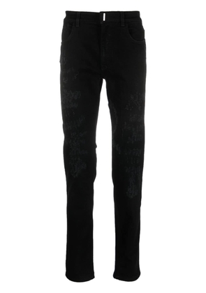 Givenchy mid-rise straight-leg jeans - Black