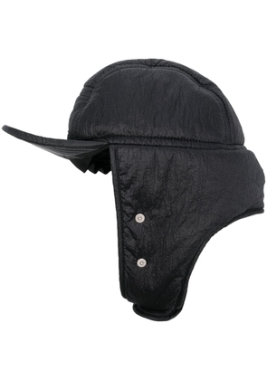 Givenchy crinkled ear-flap cap - Black