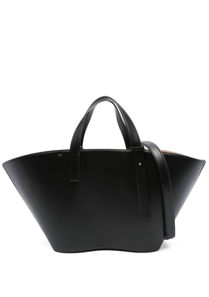 Daniel Wellington open-top faux-leather tote bag - Black