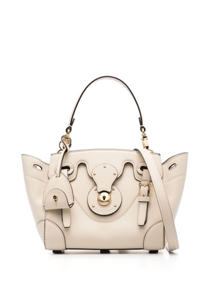 Ralph Lauren Collection mini Soft Ricky 18 leather tote - Neutrals
