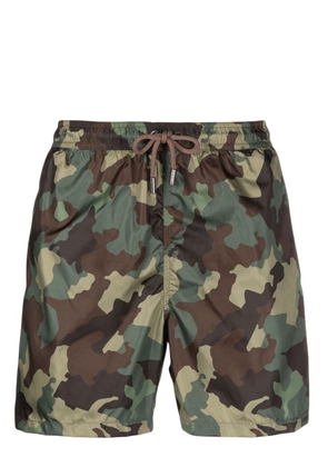 ASPESI camouflage-pattern swim shorts - Green