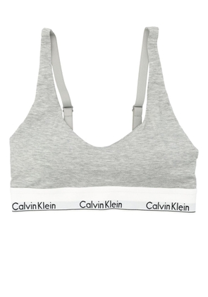 Calvin Klein lightly lined bralette - Grey