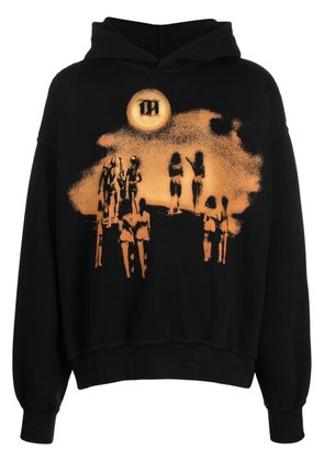 MISBHV Sunrise cotton-blend hoodie - Black