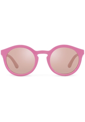Dolce & Gabbana Eyewear Gamers round-frame sunglasses - Pink
