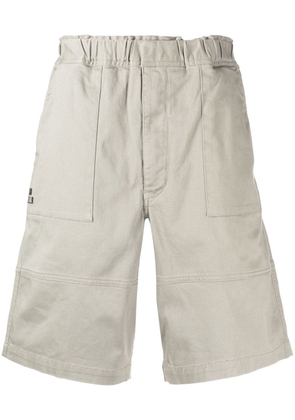 izzue elasticated-waist bermuda shorts - Grey