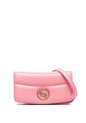 Stella McCartney S-Wave padded shoulder bag - Pink
