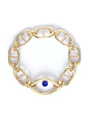 Capsule Eleven Eye Opener Capsule Link lapis-lazuli bracelet - Gold